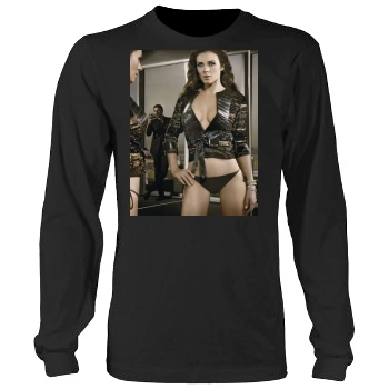 Elizabeth Hurley Men's Heavy Long Sleeve TShirt