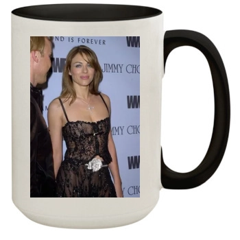 Elizabeth Hurley 15oz Colored Inner & Handle Mug