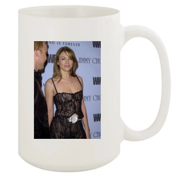 Elizabeth Hurley 15oz White Mug