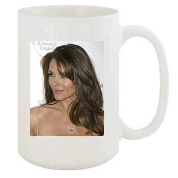 Elizabeth Hurley 15oz White Mug