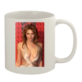 Elizabeth Hurley 11oz White Mug