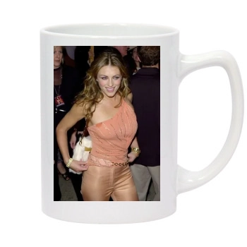 Elizabeth Hurley 14oz White Statesman Mug