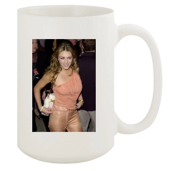 Elizabeth Hurley 15oz White Mug