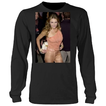 Elizabeth Hurley Men's Heavy Long Sleeve TShirt