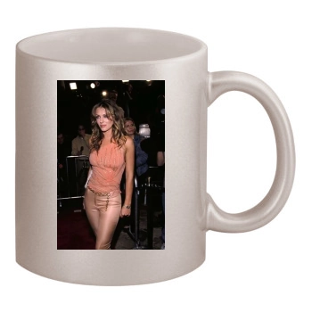 Elizabeth Hurley 11oz Metallic Silver Mug