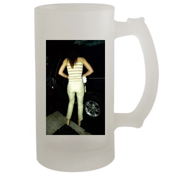 Elizabeth Hurley 16oz Frosted Beer Stein