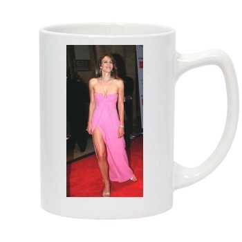 Elizabeth Hurley 14oz White Statesman Mug