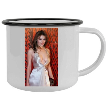 Elizabeth Hurley Camping Mug