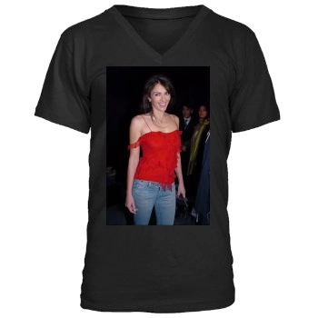 Elizabeth Hurley Men's V-Neck T-Shirt