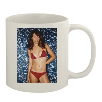 Elizabeth Hurley 11oz White Mug