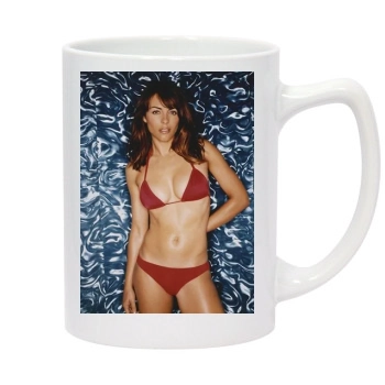 Elizabeth Hurley 14oz White Statesman Mug