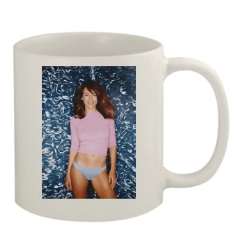 Elizabeth Hurley 11oz White Mug