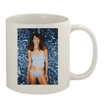 Elizabeth Hurley 11oz White Mug