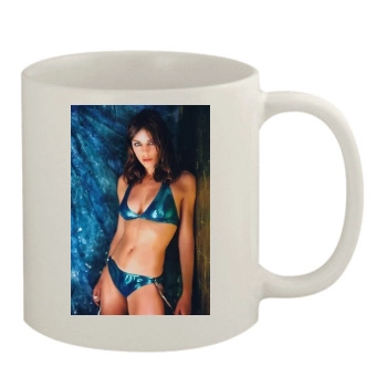 Elizabeth Hurley 11oz White Mug