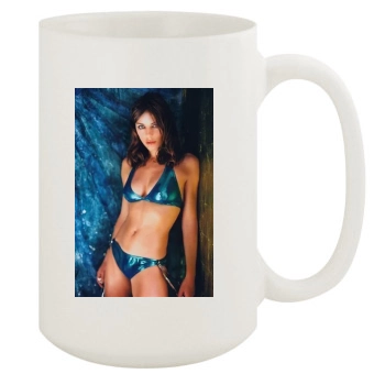 Elizabeth Hurley 15oz White Mug