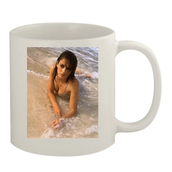 Elizabeth Hurley 11oz White Mug