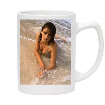 Elizabeth Hurley 14oz White Statesman Mug