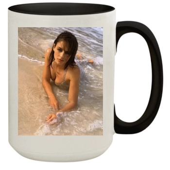 Elizabeth Hurley 15oz Colored Inner & Handle Mug