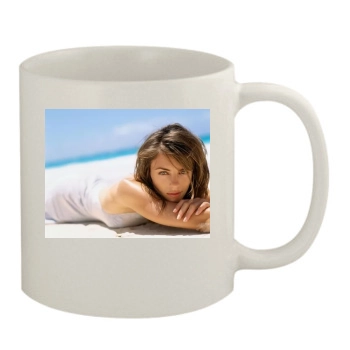 Elizabeth Hurley 11oz White Mug