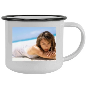 Elizabeth Hurley Camping Mug