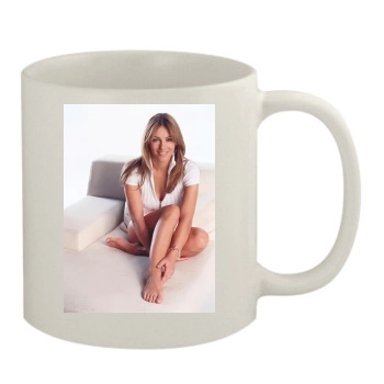 Elizabeth Hurley 11oz White Mug