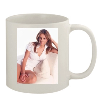 Elizabeth Hurley 11oz White Mug