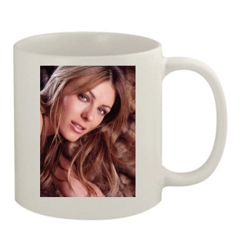 Elizabeth Hurley 11oz White Mug