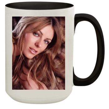 Elizabeth Hurley 15oz Colored Inner & Handle Mug