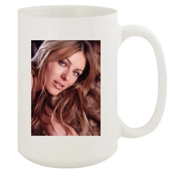 Elizabeth Hurley 15oz White Mug