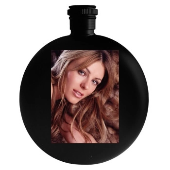 Elizabeth Hurley Round Flask