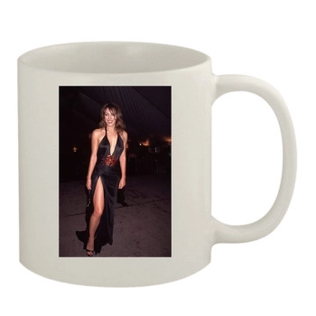 Elizabeth Hurley 11oz White Mug