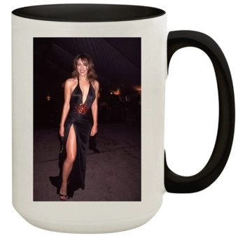 Elizabeth Hurley 15oz Colored Inner & Handle Mug