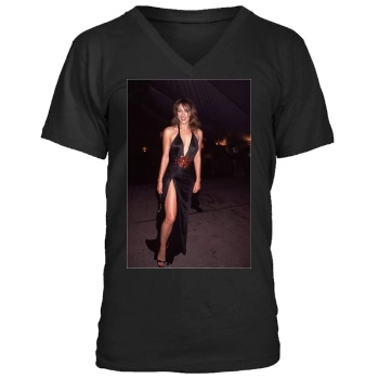 Elizabeth Hurley Men's V-Neck T-Shirt