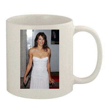 Elizabeth Hurley 11oz White Mug