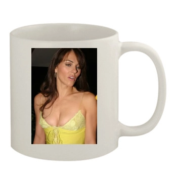 Elizabeth Hurley 11oz White Mug