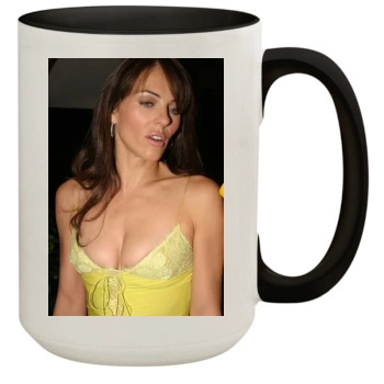 Elizabeth Hurley 15oz Colored Inner & Handle Mug