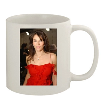 Elizabeth Hurley 11oz White Mug