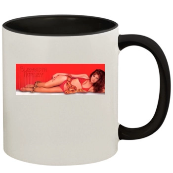 Elizabeth Hurley 11oz Colored Inner & Handle Mug