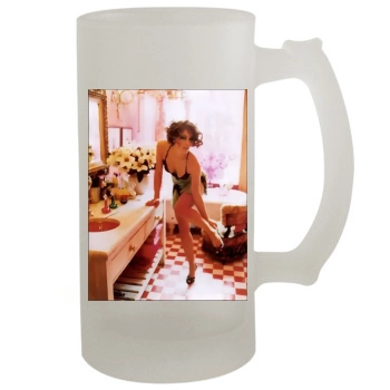 Elizabeth Hurley 16oz Frosted Beer Stein