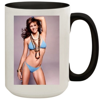 Elizabeth Hurley 15oz Colored Inner & Handle Mug