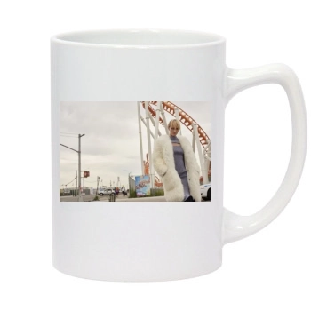 Amber Valletta 14oz White Statesman Mug