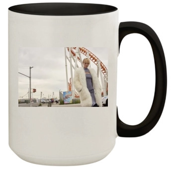 Amber Valletta 15oz Colored Inner & Handle Mug