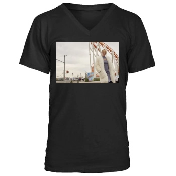 Amber Valletta Men's V-Neck T-Shirt