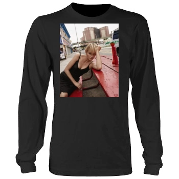 Amber Valletta Men's Heavy Long Sleeve TShirt