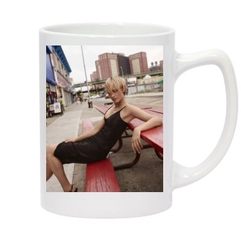 Amber Valletta 14oz White Statesman Mug