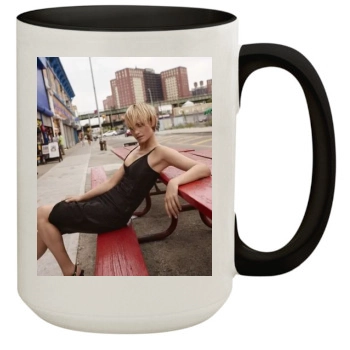 Amber Valletta 15oz Colored Inner & Handle Mug