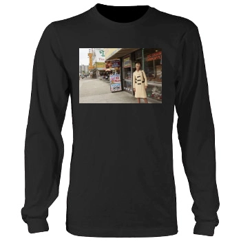 Amber Valletta Men's Heavy Long Sleeve TShirt