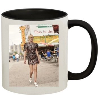 Amber Valletta 11oz Colored Inner & Handle Mug