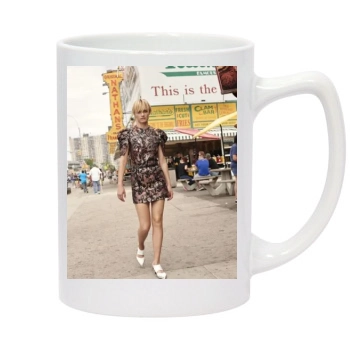 Amber Valletta 14oz White Statesman Mug