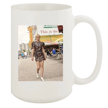 Amber Valletta 15oz White Mug